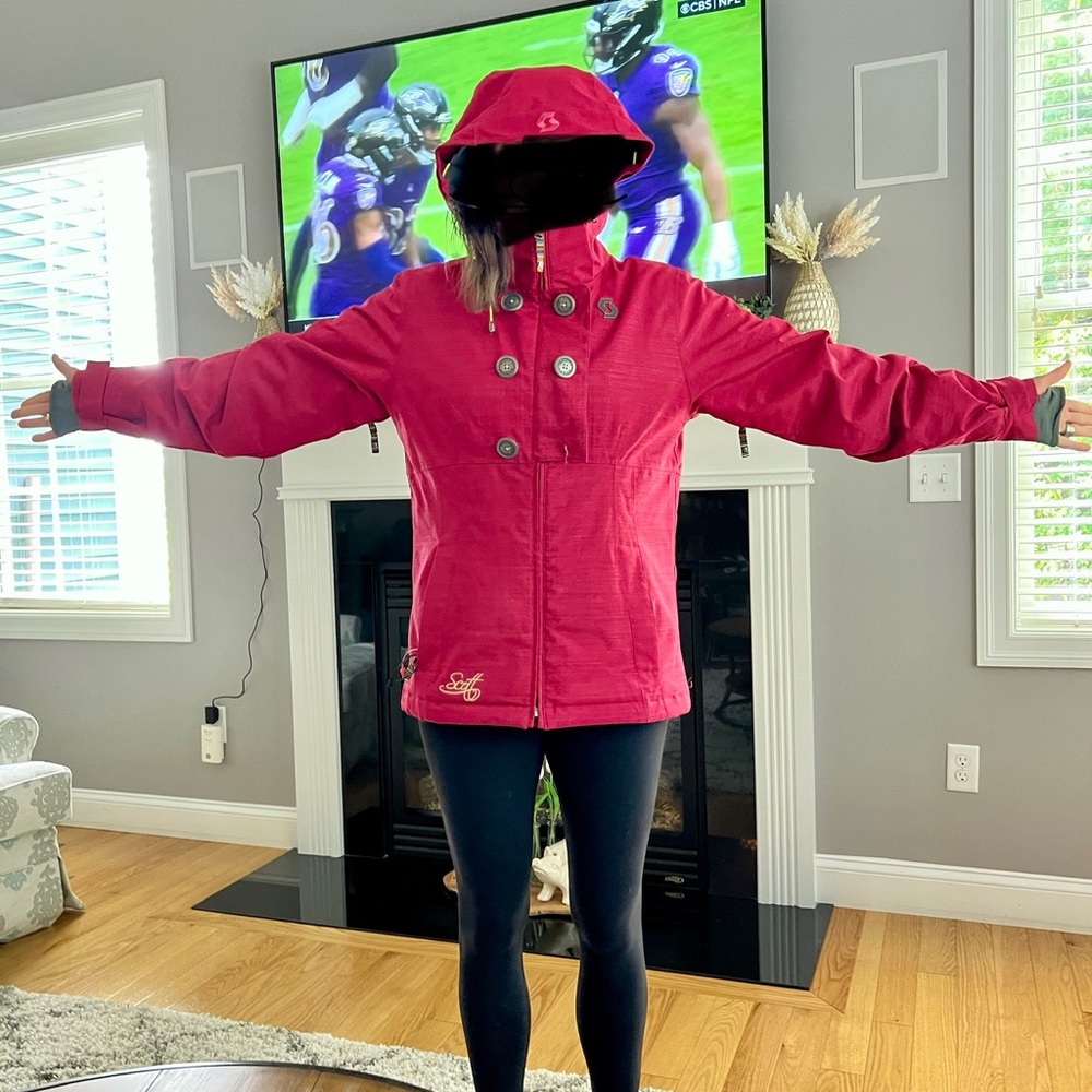 Scott SKI JACKET size 8-10 with thumb holes